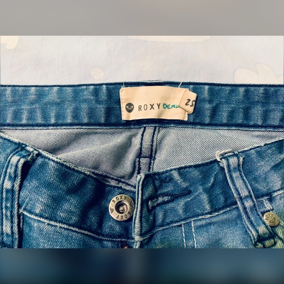 Roxy Denim Pants 25 - Picture 2 of 2